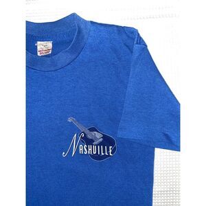 Vintage 1980s Nashville Music City USA Tennessee Single Stitch Size M Belton Tag
